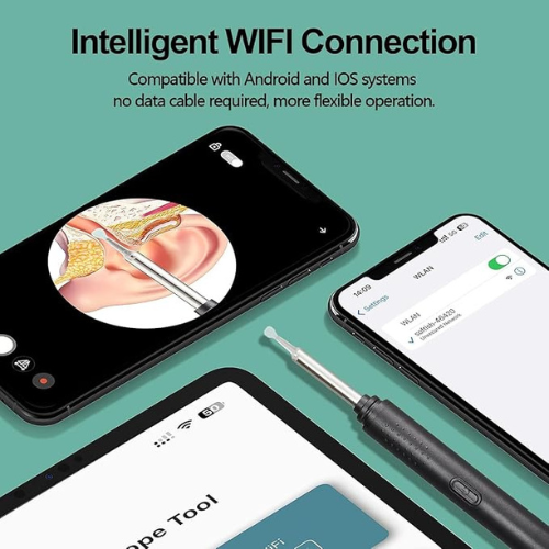 Limpiador de Oídos con Cámara